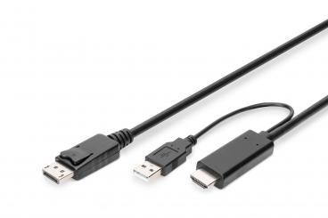 4K HDMI adaptör kablosu - HDMI - DisplayPort 