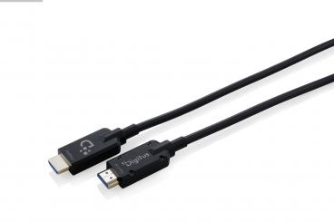 HDMI AOC fiber optik kablo zırhlı, UHD 8K, 100 m 