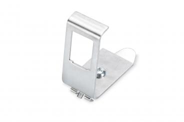 1x Keystone modülü için üst şapka rayı adaptörü 