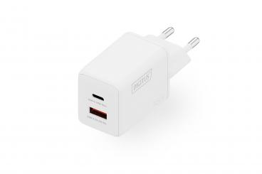 USB GaN Şarj Cihazı 45W, 1x USB-C, 1x USB-A 