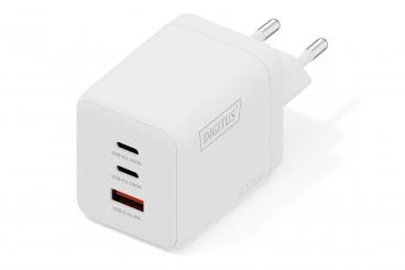 USB GaN Şarj Cihazı 100W, 2x USB-C, 1x USB-A 