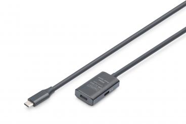 Aktif USB 3.2 Gen1 5G uzatma kablosu, USB-C - USB-C, 5m 