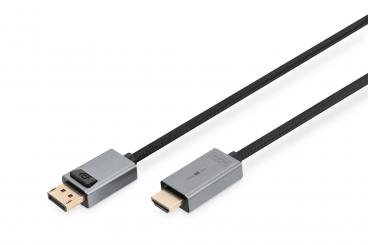 4K DisplayPort adaptör kablosu, DP - HDMI tip A 