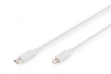 Veri/şarj kablosu, Lightning-USB-C™, MFI, 1 m 