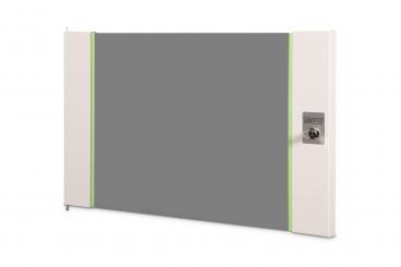 19" 7U duvara monte muhafaza için cam ön kapı Unique serisi 