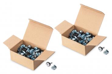 483 mm (19'') ve 254 mm (10") bileşenler için montaj kiti, M6 