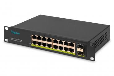 2× 1G SFP'li 10" Gigabit 16 bağlantı noktalı yönetilemeyen anahtar 