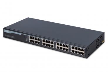 16 bağlantı noktalı 10G Ethernet PoE+ enjektör, 802.3at, 250 W 