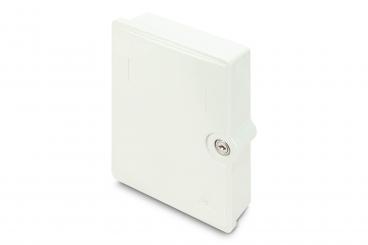 FTTH/FTTB bağlantı muhafazası, monte edilmiş, OS2, 12 fiber, LC/PC 