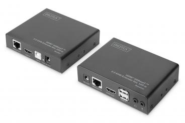4K HDMI HDBaseT™ 2.0 KVM genişletici seti, 100 m 