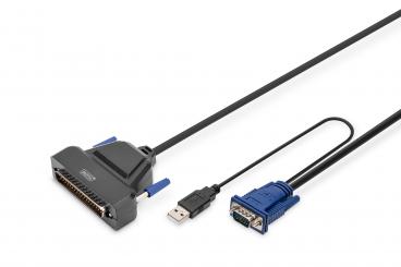 Modül KVM anahtarı, tek portlu 