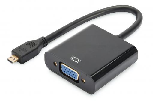 Mikro HDMI’dan VGA’ya dönüştürücü 