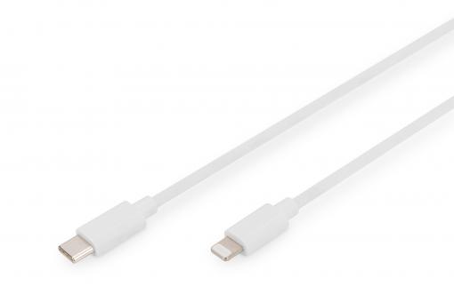 Veri/şarj kablosu, Lightning-USB-C™, MFI, 1 m 