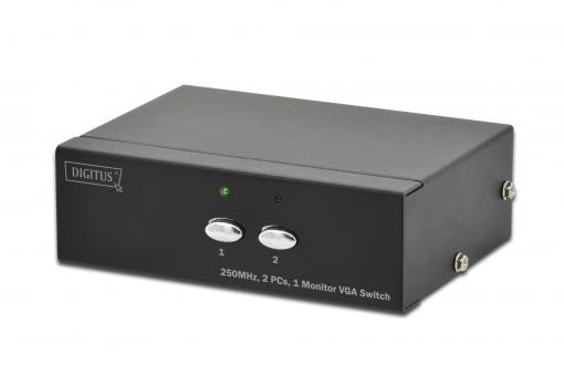 VGA Switch 2 Bilgisayar, 1 Monitör 